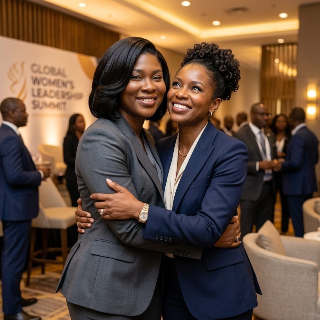 Women in conversation inside the ExponentialHER Global community